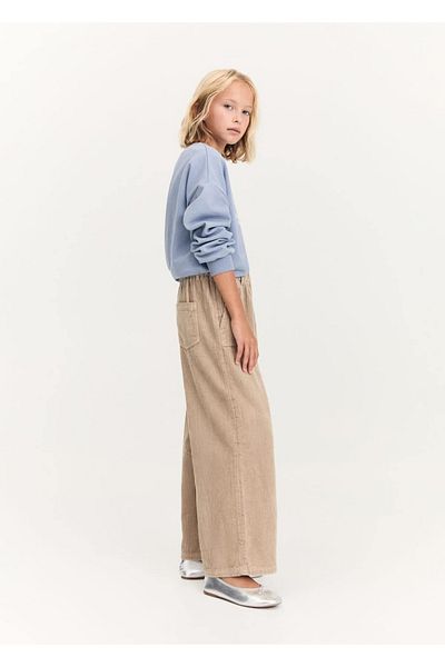 MANGO Kids Κοτλέ παντελόνι με τσέπες