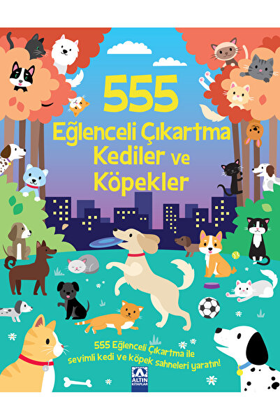 Altın Kitaplar 555 ملصق ممتع - القطط والكلاب