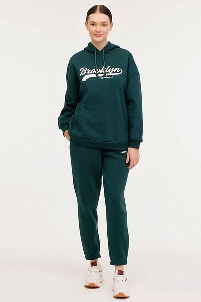 lumberjack A 10187589408020   Hanorac verde pentru femei