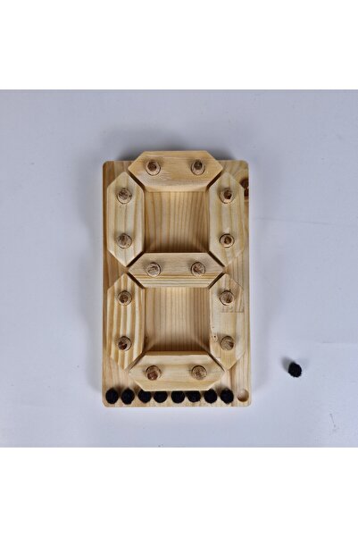 Assa Wood Geometric Wooden Block Set - Educational and Fun