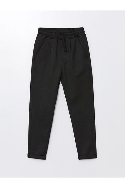 LC Waikiki Lcw Kids Elastic Waist Textured Boys' Trousers