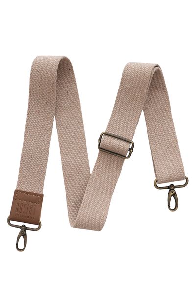 Sofist İstanbul Beige Narrow Woven Adjustable Bag Strap Beige Narrow Woven Adjustable Bag Strap