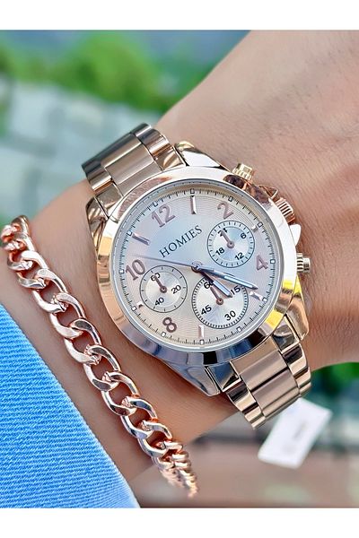 Homies Women Wristwatch New Season Steel Band Waterproof Watch