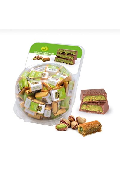 Genel Markalar Bolçi Sütlü Fıstık Ezmeli Kadayıf Dolgulu Dubai Çikolatası 16 ...