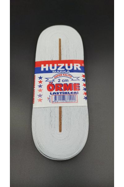 E BULURUM White - 2cm Tread Tire Flat Wide 10Mt (5067)