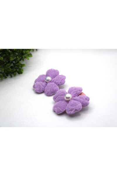 Tezcan Aksesuar Model de flori din tul cu cataramă