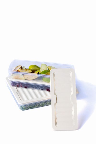 NY HOME Set of 3 - Freshbox Cream Storage Container Suitable for Microwave and Diffraction