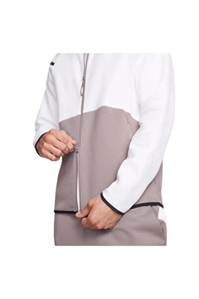 Under Armour Ua Unstoppable Flc Fz Hd Eu 1389352-015 Ανδρικό γκρι φούτερ