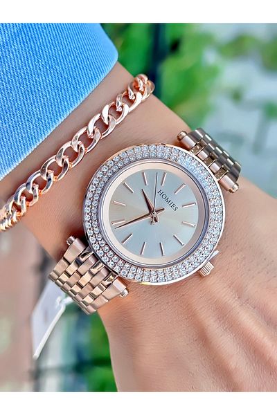 Homies Women Wristwatch New Season Steel Band Waterproof Watch