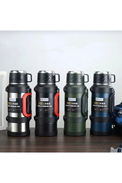 çaymekani Safe Paslanmaz Çelik Termos 2 Lt 48 Saat Sıcak Soğuk tutma Garantili