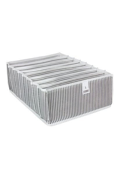 Ethab Ticaret 8 Compartment Accordion Organizer L - Gray (4457)