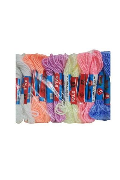 Findit Kale Plastic Clothesline 8 Meters 24 Pieces (2818)
