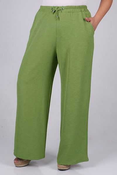 Eslina 9170 Plus Size Nefti Moskino Trousers - Wide Leg