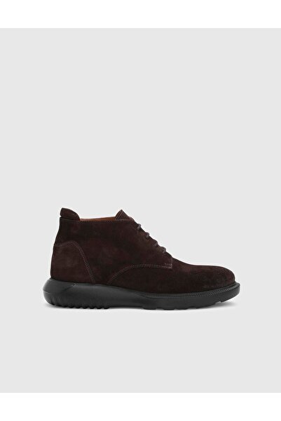 İLVİ Trent Hakiki Süet Deri Erkek Kahverengi Bot