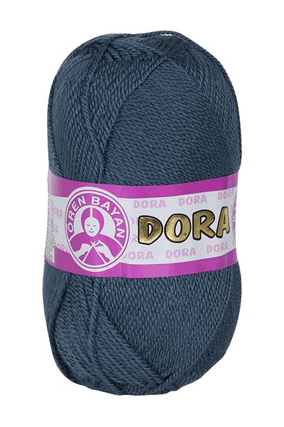 Ören Bayan Blue Knitted Dora Hand Knitted - Lanyard Charcoal 018