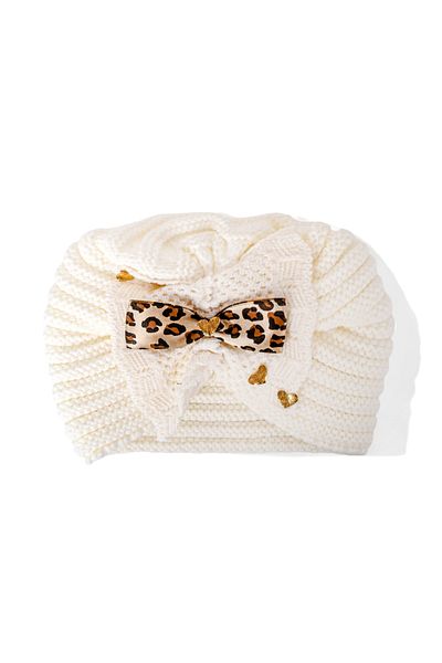 Eke Tekstil Girl's Bow Scarf Beret