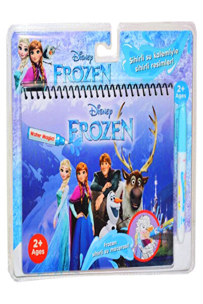 AVDA Frozen Elsa Anna Karlar Ülkesi Su Ile Sihirli Boyama Kitabı Su Kalemi Ge...