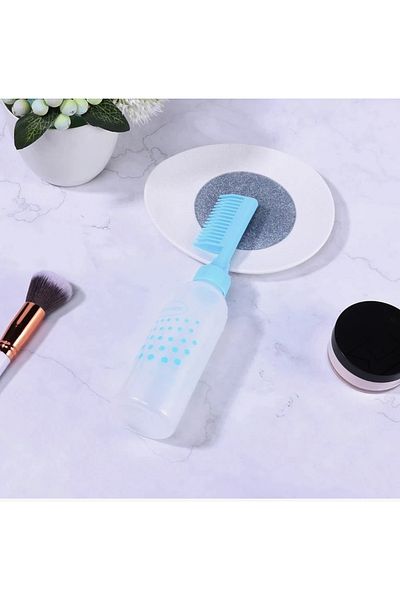 Hombak Hair Care Pack of 2 - Coloring Bottle with Comb, Oil Application Bottle and Long Hair Comb