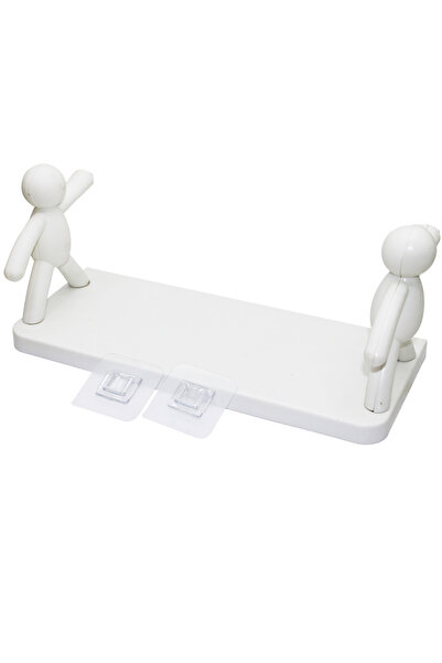 Marsilyan رامبو عارضة أزياء مع مقبض بلاستيك إيتير مع لاصق كبير = 13.5 × 33 سم (4887)