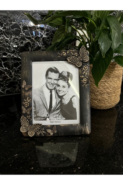 MGS COLLECTION Dekoratif Resim Çerçevesi Dn Kelebek Çerçeve 15*20