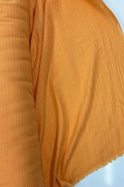 Mu Art Multi-Purpose Muslin Cotton Baby Cover and Blanket Fabric Muslin Cloth Orange 7