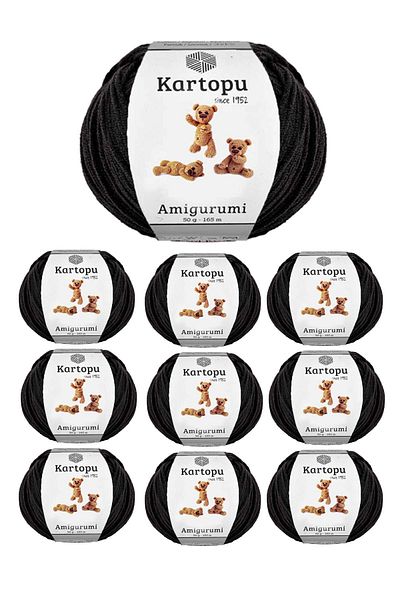 Kartopu 50gr 940 Model Amigurumi Hand Knitting Yarn - 10 Pieces
