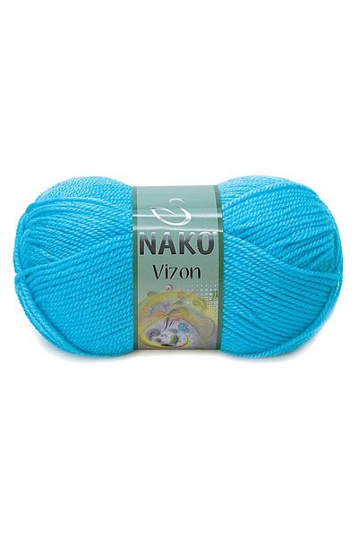 NAKO 5 τεμάχια Mink Premium Acrylic - Κορδόνι μαλλί πολύχρωμο κορδόνι κακού ματιού, Νο: 235