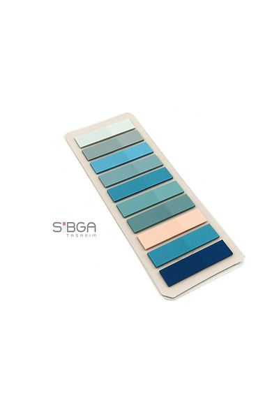 sibga tasarım Transparent Colored Postit Post-it Post ItBookmark Bookmark Postit Sticker Note Paper 200 Sheets