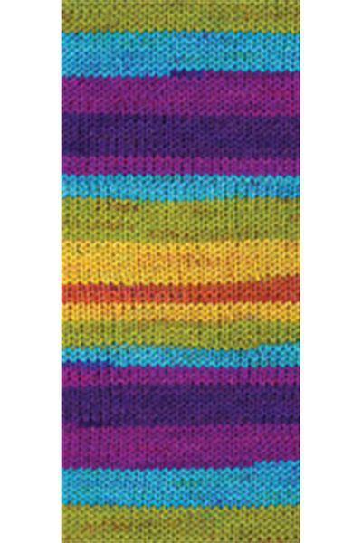 costurera 5 Pieces Vega Stripe Premium Acrylic Hand Knitting Yarn Wool No: 82410