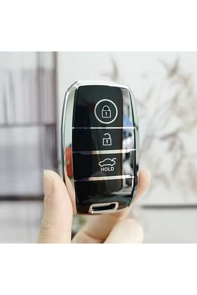 emii auto spare parts Kia Key Case Keyless Operation Compatible Black/Grey