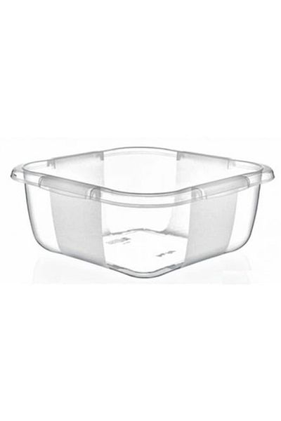 Rasanet Square Transparent Basin 1 Piece No 2 Royaleks-E165