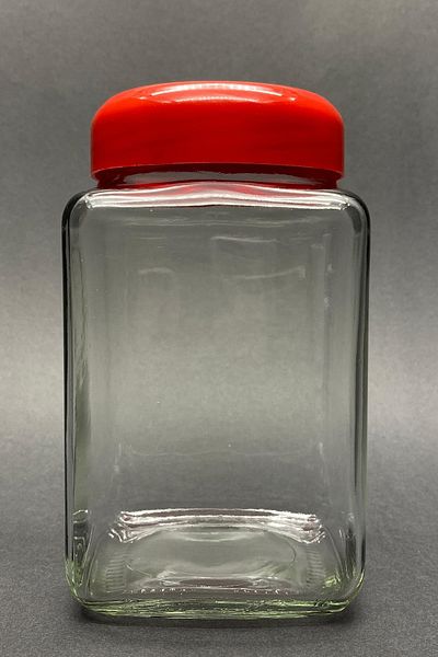Rasanet 2 L Cornered Glass Jar Royaleks-12623