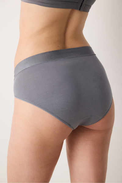 Penti Aging Collagen French Cut Gri Slip Külot