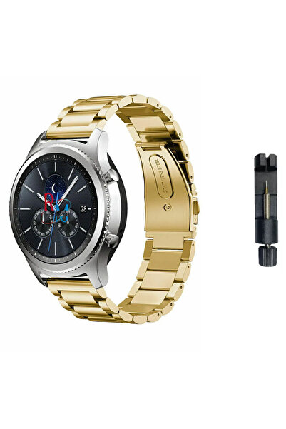 redmud teknoloji Huawei Watch GT 3 Elite 46mm ile Uyumlu  22 mm Klasik Çelik ...