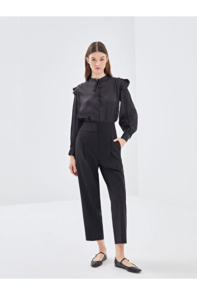 LC Waikiki بنطلون مستقيم بقصة جزرة للنساء