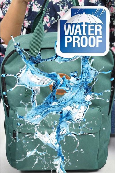 Uniquetrenders Rucsac unisex impermeabil pentru utilizare zilnică