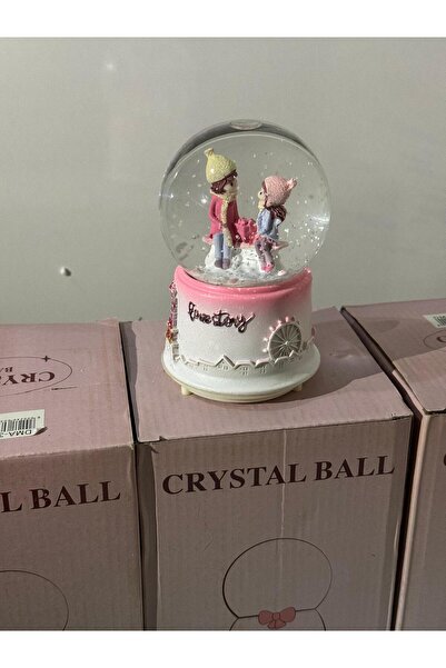 Ailenizin Oyuncakçısı KAR TANESİ  KAR KÜRESİ  ORTA BOY IŞIKLI SESLİ