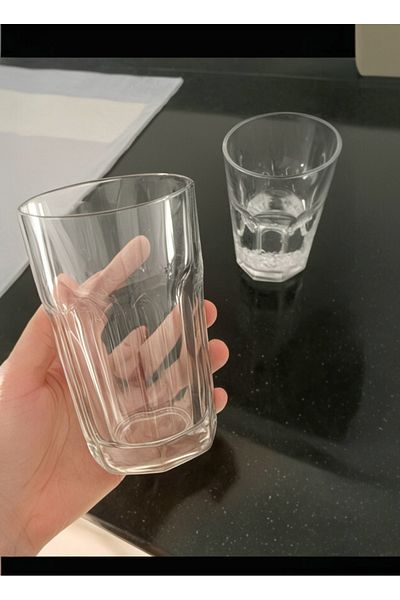 Paşabahçe 355Cc Large Size Water Cup - Soft Drink, Cold and Hot Cup 2,Pcs