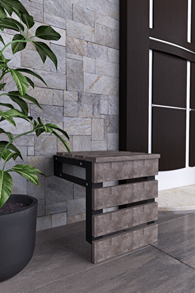 moka park avm Katlanabilir Duvara Monte Demir  Çok Amaçlı  Tabure