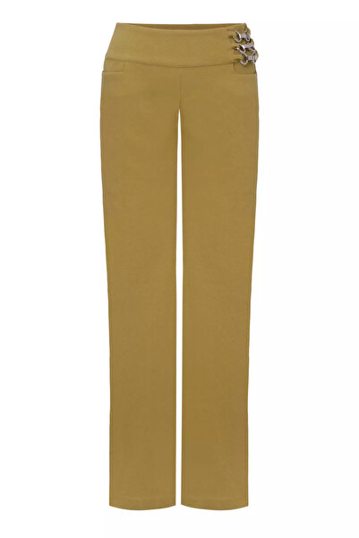 Keikei Fıstık Yeşili Felisha Uzun Pantolon