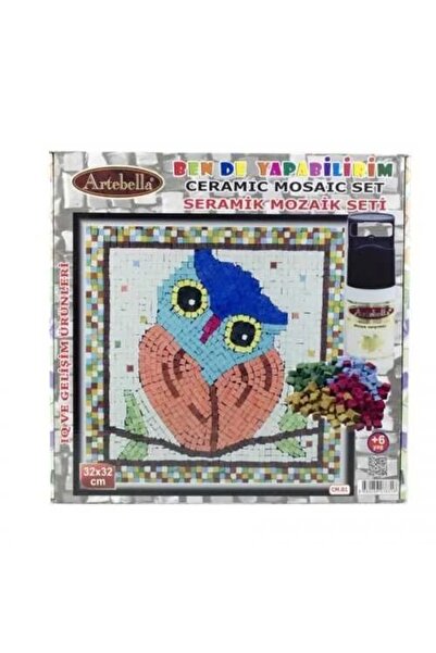 Artebella Wooden frame ceramic mosaic set cm-07