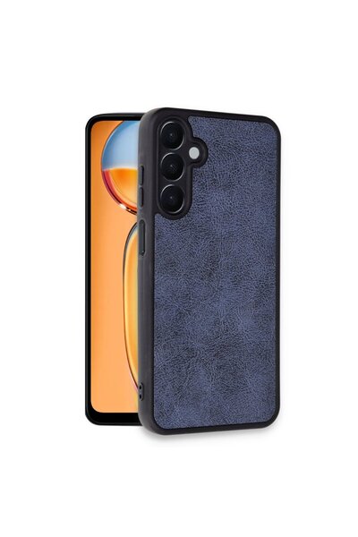 Rivor Samsung Galaxy S24 FE Uyumlu Kılıf Kamera Korumalı TPU ve Süet PU Deri ...