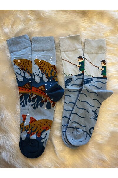 fethi mekik 2 пари кольорових безшовних шкарпеток з ароматизованим носком