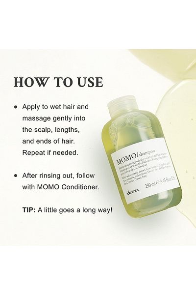 Davines 250ml Zeroodavmix - Momo Shampoo, Soft Hair Product