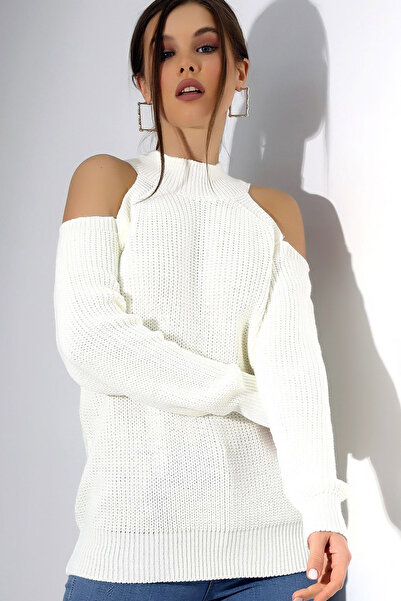 Ottawe Balıkçı Dik Yakalı regular Fit Uzun Kollu Omzu Açık Tarz Kalın Sıcak K...