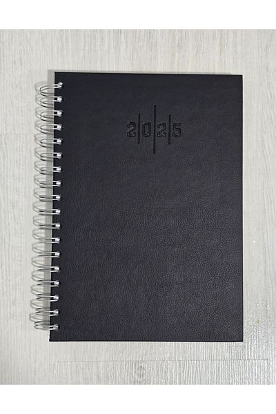 lizy collection Liz Agenda - Термо кожена тапицерия с райета и спирала 17x24, модел 2025 г.