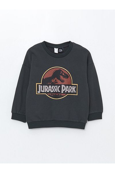 LC Waikiki Σετ φόρμας LCW Baby Boys - Crew Neck, Jurassic Park Printed