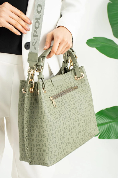 JP POLO Women's Original Just Polo 3-Compartment Adjustable Long Strap Hand and Shoulder Bag Size 31 * 30 cm