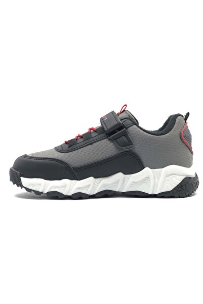 Kocamanlar Ayakkabı Cool Taykan Rubber Sole Non-Slip Softshell Outdoor Children's Sports Shoes Gray