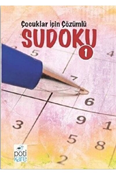 Timaş Yayınları Çocuklar İçin Çözümlü Sudoku 1